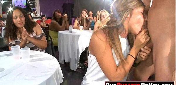  52 Cheating wives at underground fuck party orgy!33